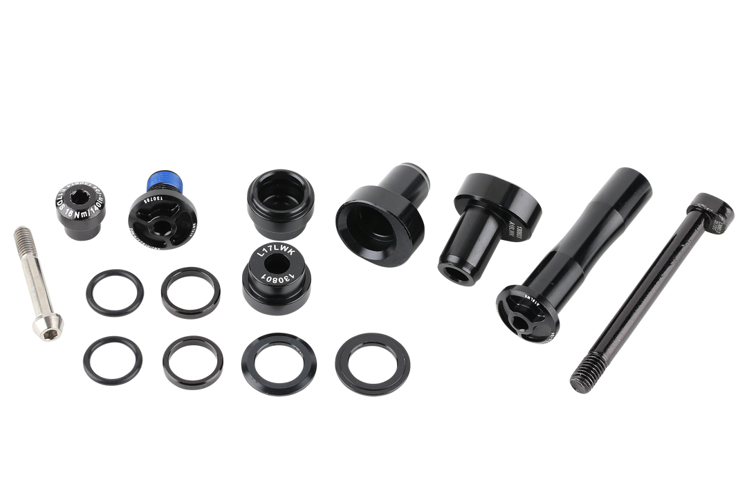 Upper Link Hardware Kit Titanium (Tracer)