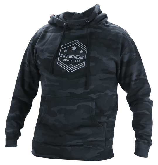 INTENSE Black Camo Pullover Hoodie INTENSE CYCLES INTENSE Australia