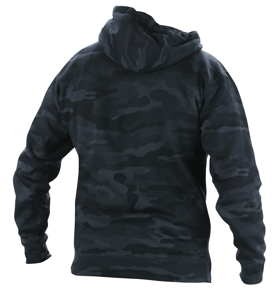 Independent black camo hoodie hotsell